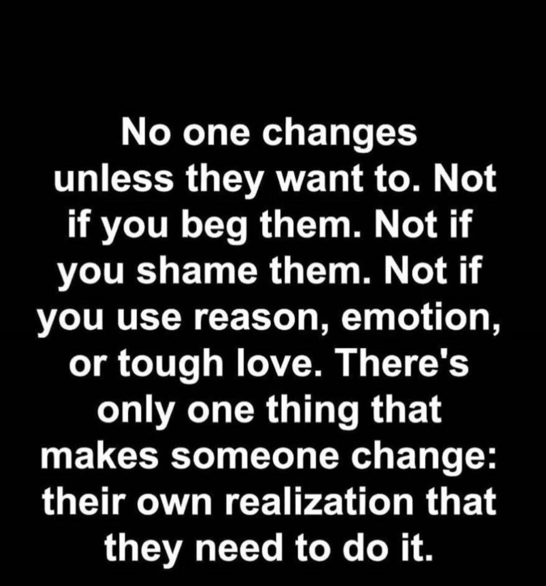 A wise man once told me, “If nothing changes, nothing changes”

#WEOWE #bcsitd
