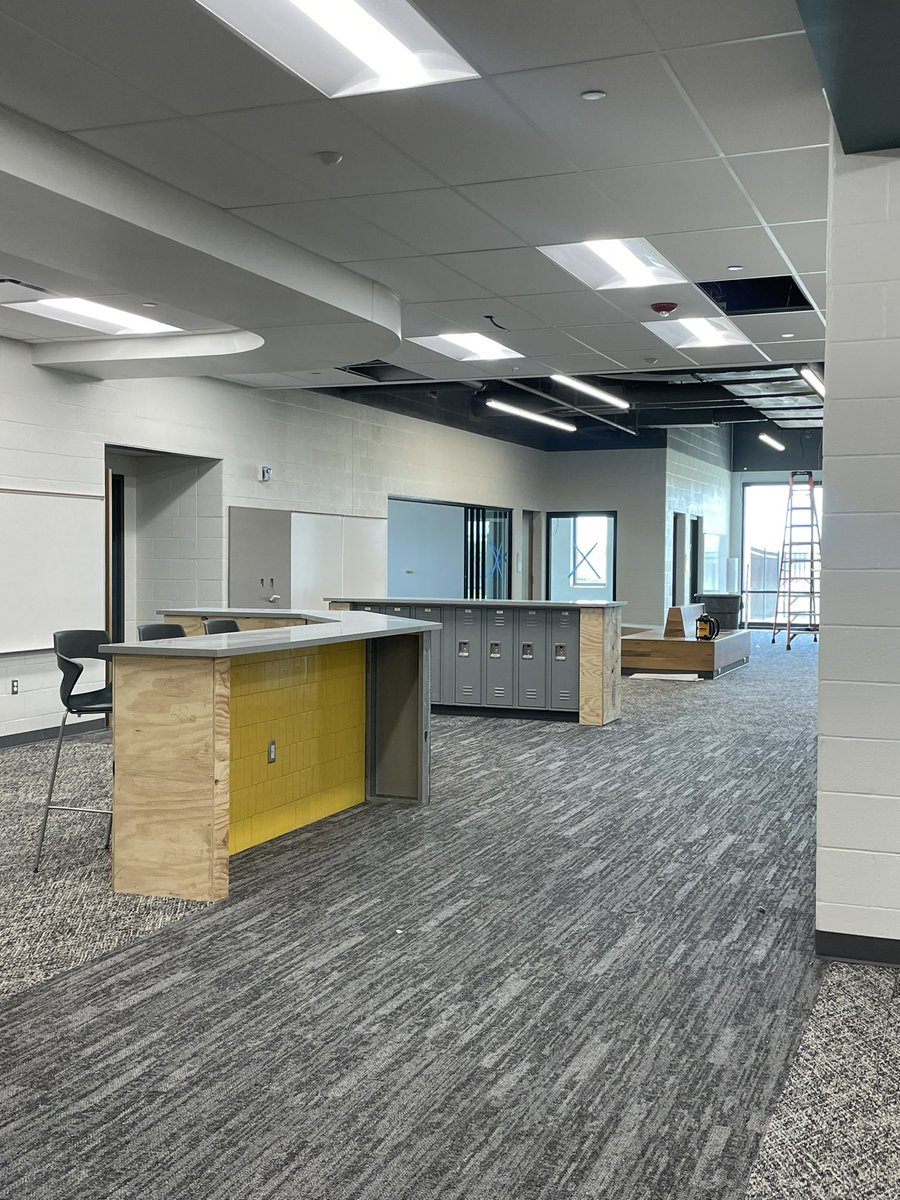 A sneak peak of how the building is coming along!
We are #PlattePurchasePROUD and can’t wait to share this building with our students, staff and community. Don’t forget about our Open House on Thursday, August 10 from 5:30-8:30!