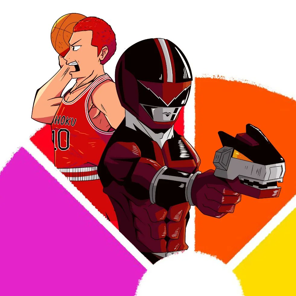 Like always, I'm coming late to the popular trends 😅
.
.
.
#colorwheelchallenge #colorwheel #fanart #powerranger #quantumranger #comic #tvshow #anime #manga #slamdunk #hanamichisakuragi #fanart #digitalart #illustration #art #drawing #challenge #instaart #instadraw