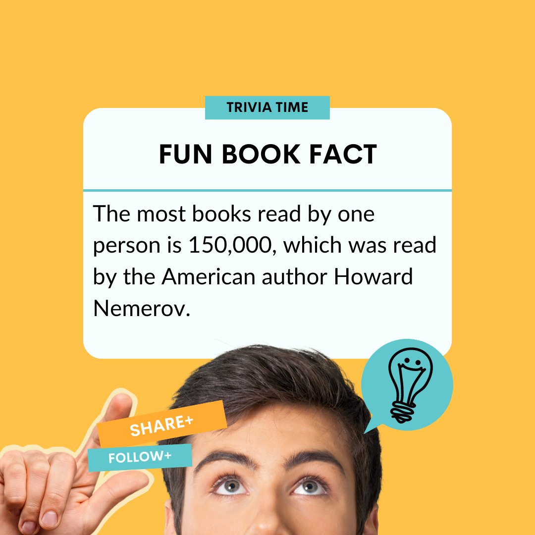 sallanabrown's tweet photo. #didyouknow #funbookfacts #books #readers https://t.co/xuGmzcoTX6