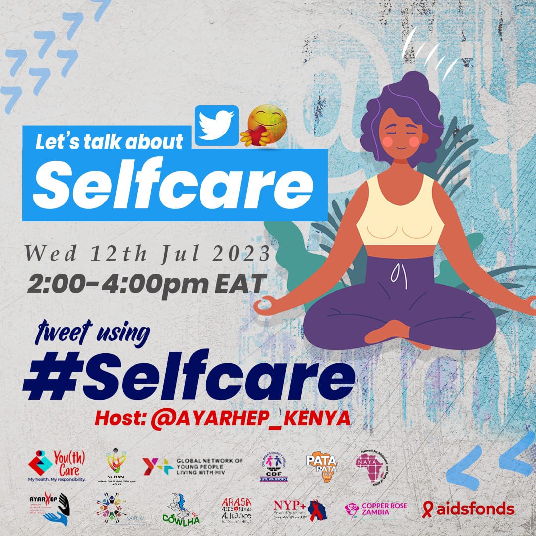 Self-care is about taking control of our own health and actively participating in our HIV treatment journey. Let's encourage self-care practices that promote physical, mental, and emotional well-being.
#METimeEveryday
#Selfcare
<a href="/AYARHEP_KENYA/">AYARHEP-KENYA</a>
@aidsfonds_intl