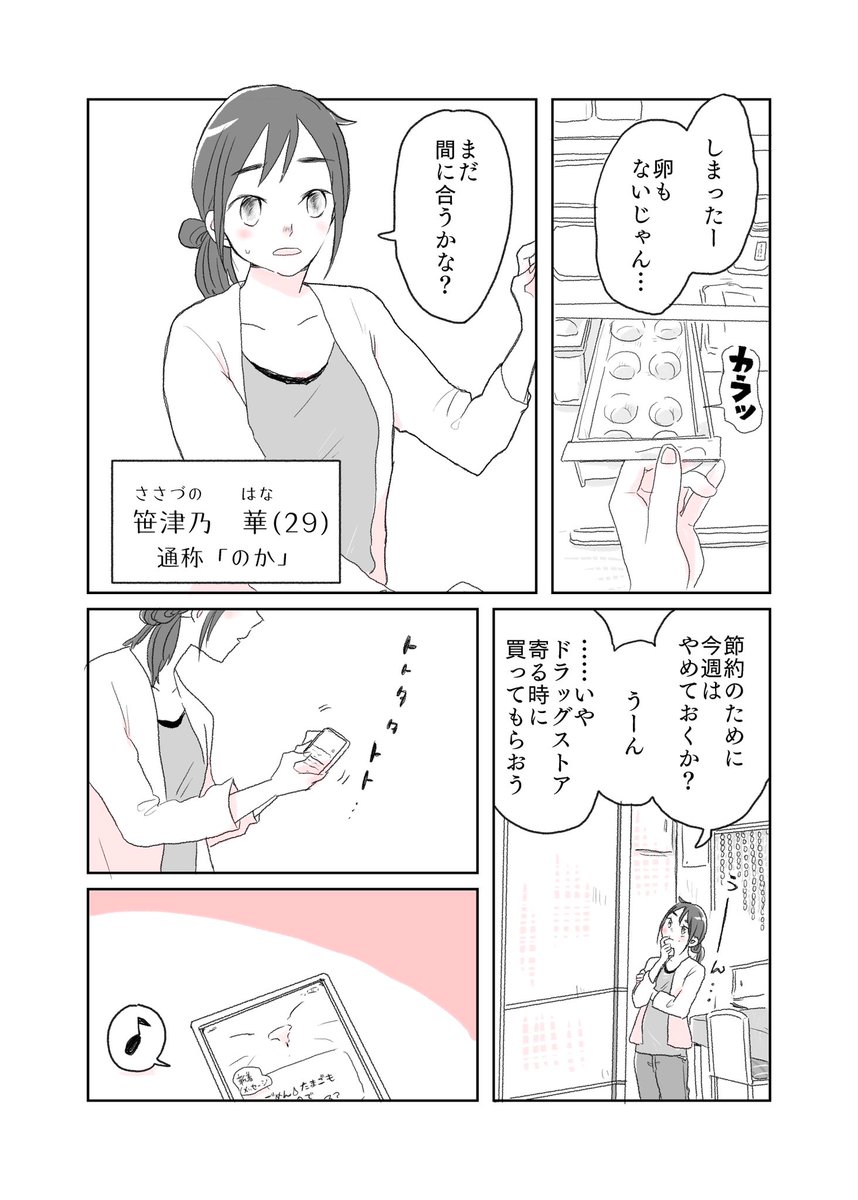 女が二人で暮らすお話①(1/2)
 #水曜日の百合 #漫画が読めるハッシュタグ 