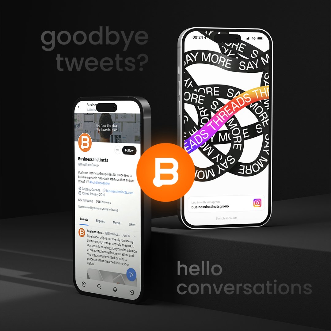 BinstinctsGroup's tweet photo. Stay Ahead of the Game with Threads: The Fastest Growing App Ever! 📈

In the ever-changing world of social media marketing, embracing new platforms like Threads is essential for staying ahead of the competition. 

Are you one of the millions taking Threads to new heights? https://t.co/LB1M1INhK1