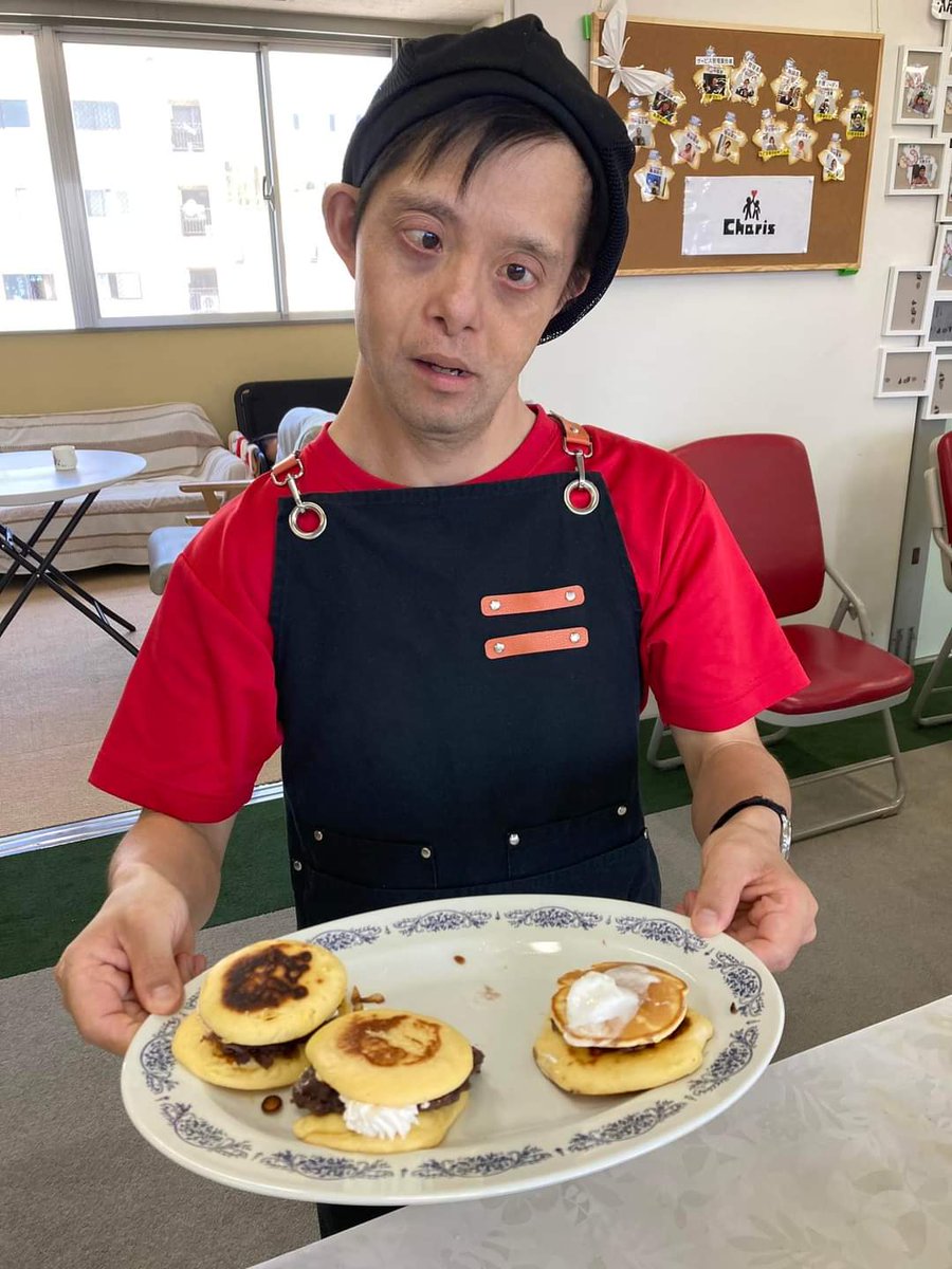 CharisChapel25's tweet photo. 7月11日(火) 生活介護カリス調理学習(どら焼きを一緒に作ろう)
生活介護カリス
〒537-0003 大阪市東成区神路3丁目12-24
問い合わせ TEL: 06-6975-0015
#WOWCafe #WOWカフェ #WOWカフェ大阪
#カリスチャペル神路 #生活介護 #生活介護カリス #障がい者 #居場所づくり #カリスdeディナー https://t.co/8f9nTBsYOs