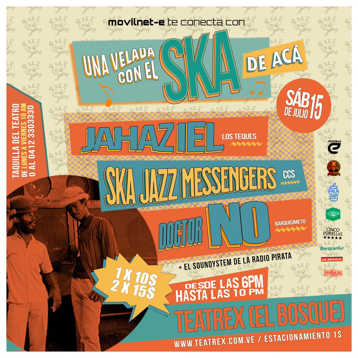 Comienza la cuenta regresiva…

<a href="/movilnet_e/">Movilnet_e</a> 
<a href="/jahazielband/">⚡𝙅𝘼𝙃𝘼𝙕𝙄𝙀𝙇𝘽𝘼𝙉𝘿⚡</a> 
<a href="/skajazzm/">Ska Jazz Messengers</a> 
<a href="/DoctorNoOficial/">Doctor No</a>