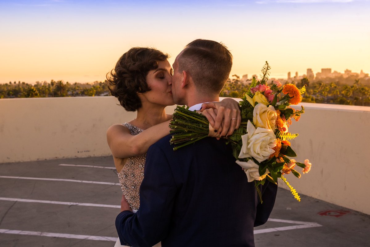 msmayarosas's tweet photo. @acbowen Obligatory wedding pics from said parking garage 🥰 https://t.co/P3jGCgi5ut