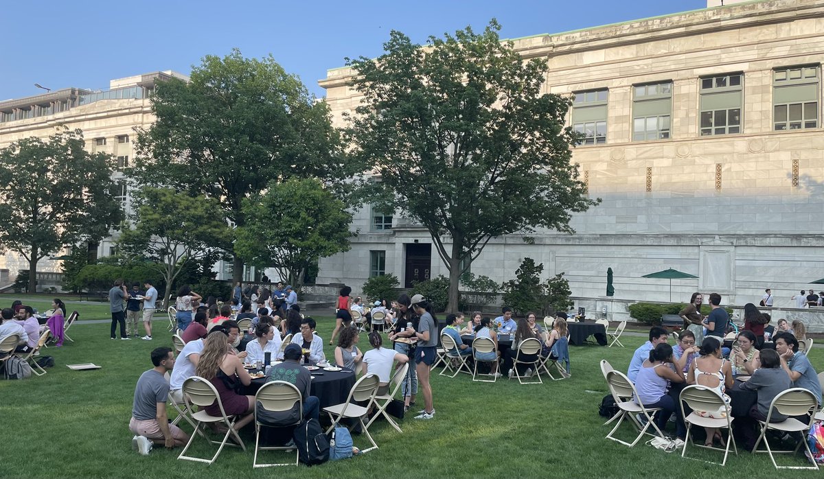 A picture perfect day for our annual summer barbecue! Such a wonderful gathering of our MD-PhD community of students and faculty.