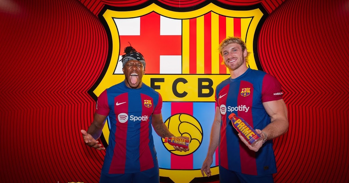 Prime Hydration Becomes the Official Hydration Sponsor of FC Barcelona Please retweet https://t.co/dDVf4dmULp https://t.co/fDBt2af5cZ