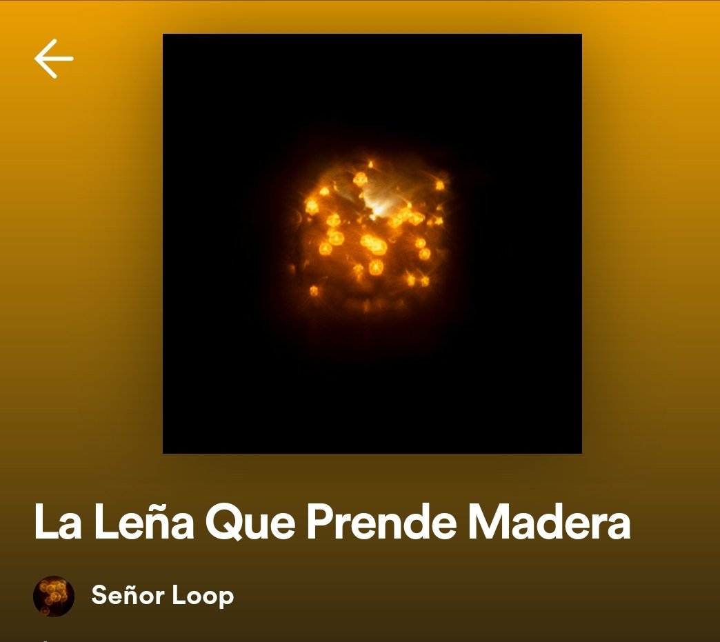 Monick_01's tweet image. La Leña que prende madera de @senorloop una joya musical.