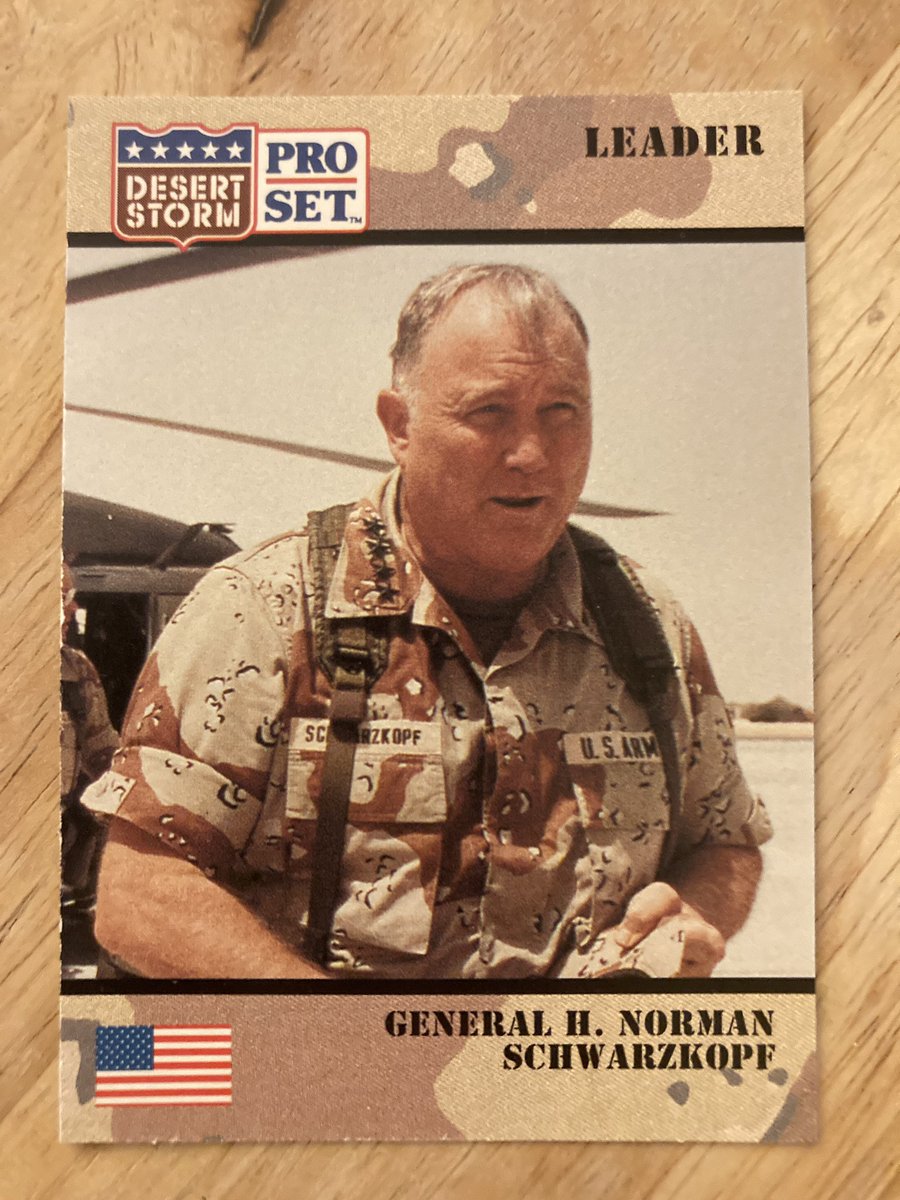 dessertshield's tweet photo. General H. Norman Schwarzkopf https://t.co/XI18eYt7AO