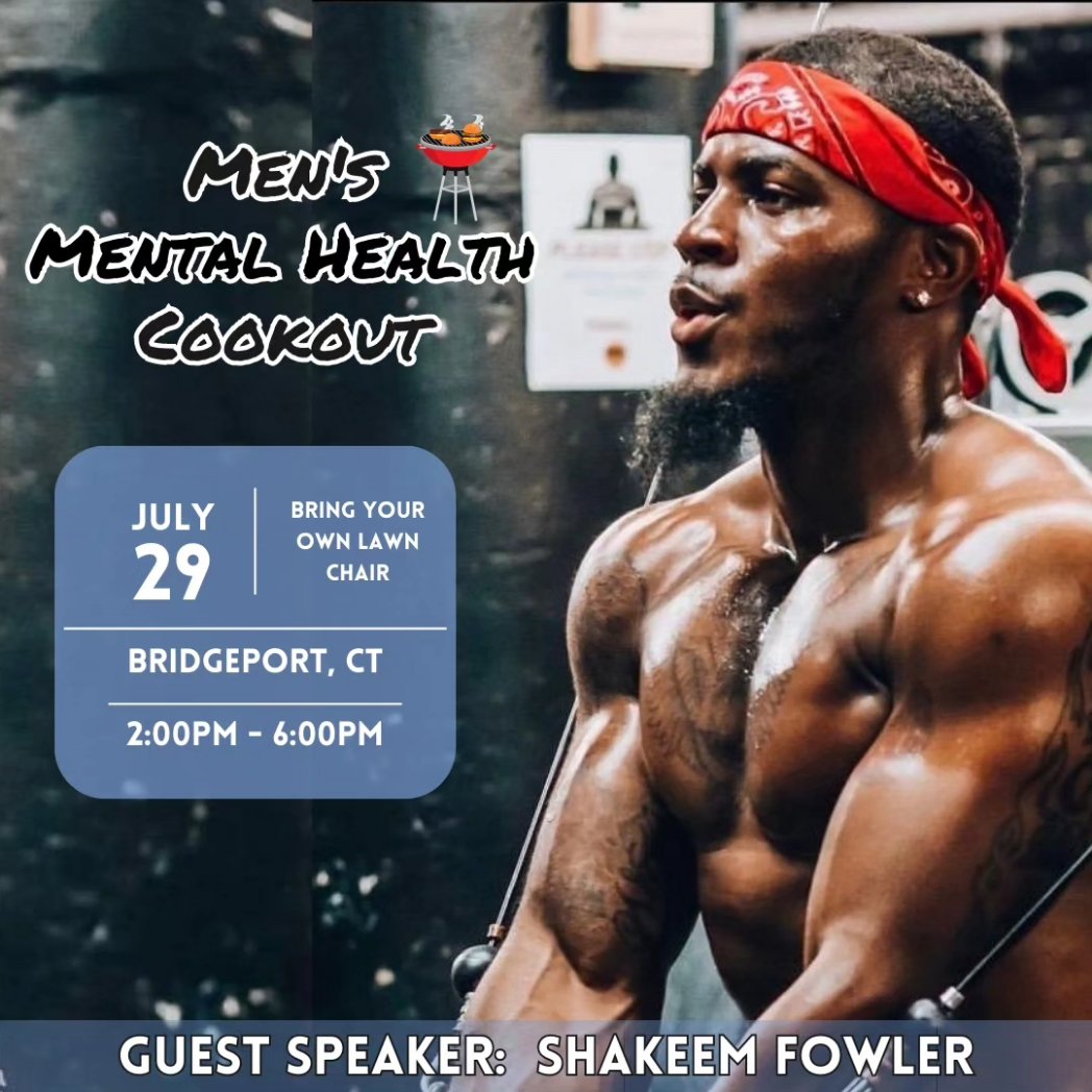 LongLiveSmitty_'s tweet photo. Guest Speakers for the first annual Men's Mental Health Cookout are set! 🔥🍔🌭 https://t.co/MyxcpseTjr
