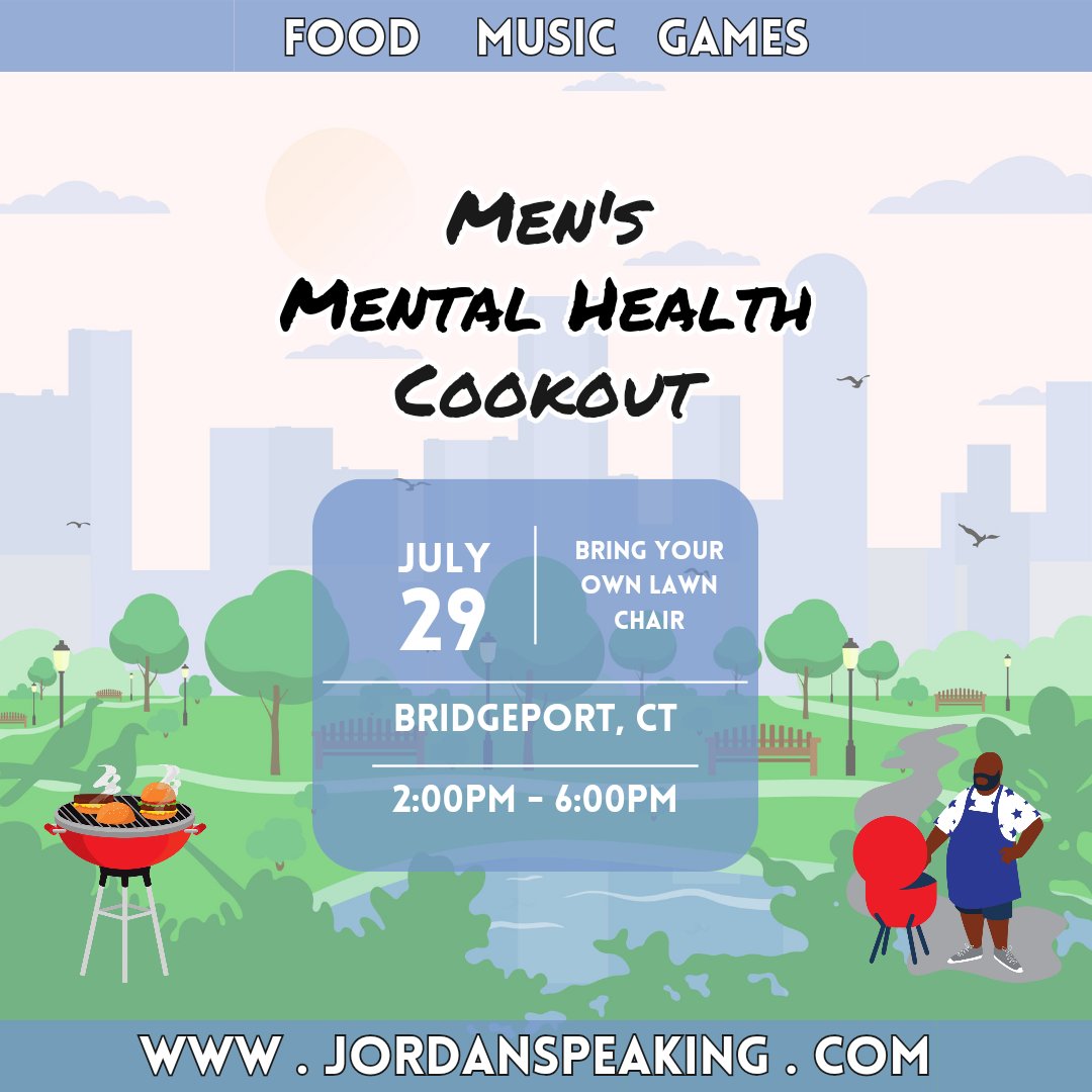 LongLiveSmitty_'s tweet photo. Guest Speakers for the first annual Men's Mental Health Cookout are set! 🔥🍔🌭 https://t.co/MyxcpseTjr