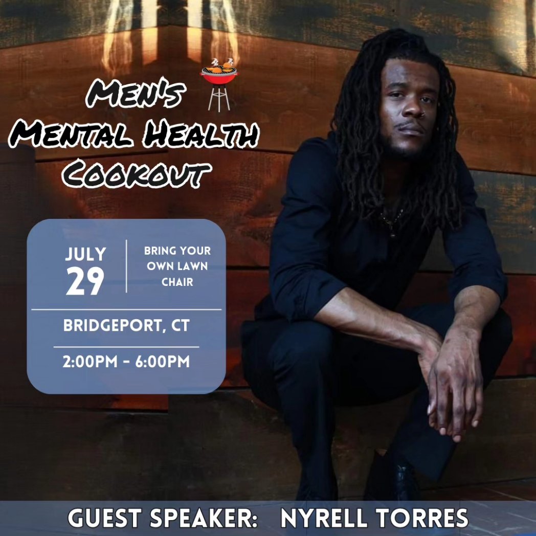 LongLiveSmitty_'s tweet photo. Guest Speakers for the first annual Men's Mental Health Cookout are set! 🔥🍔🌭 https://t.co/MyxcpseTjr