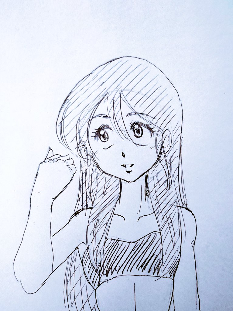今日のお昼のお絵描き♪