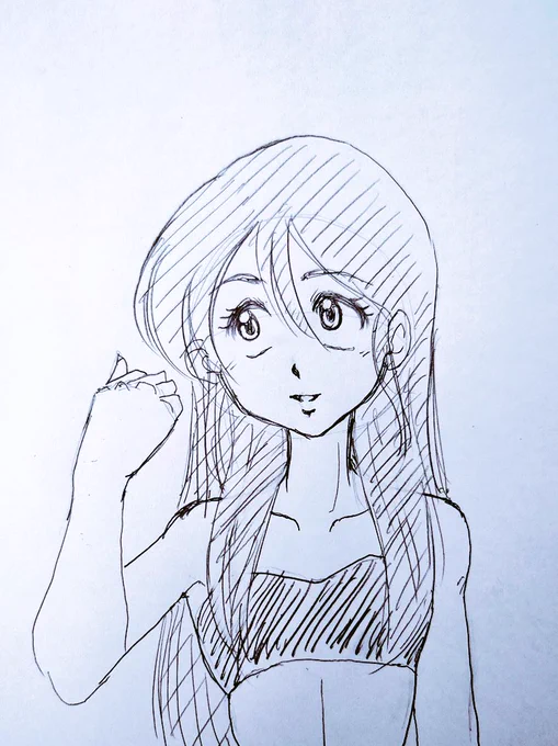 今日のお昼のお絵描き♪