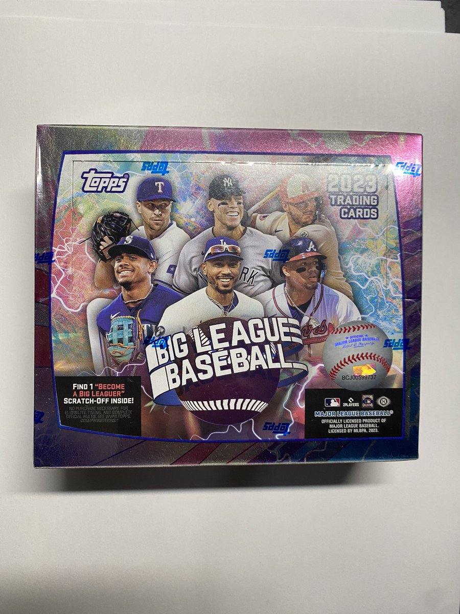Tombote124's tweet photo. 4 new random team breaks. 
If they all fill by 9 pm eastern on weds
I’ll Venmo $5 to a retweeter
-  2021 draft sj pack and sapphire $18
- bowman mixer w/ at least 1 auto $10
- 2022 update sapphire &amp; hobby $13
- 2023 big league $3 
Stacking shipping. Flat rate. ($5 US $10 CAN) https://t.co/eXgOxoMmu6