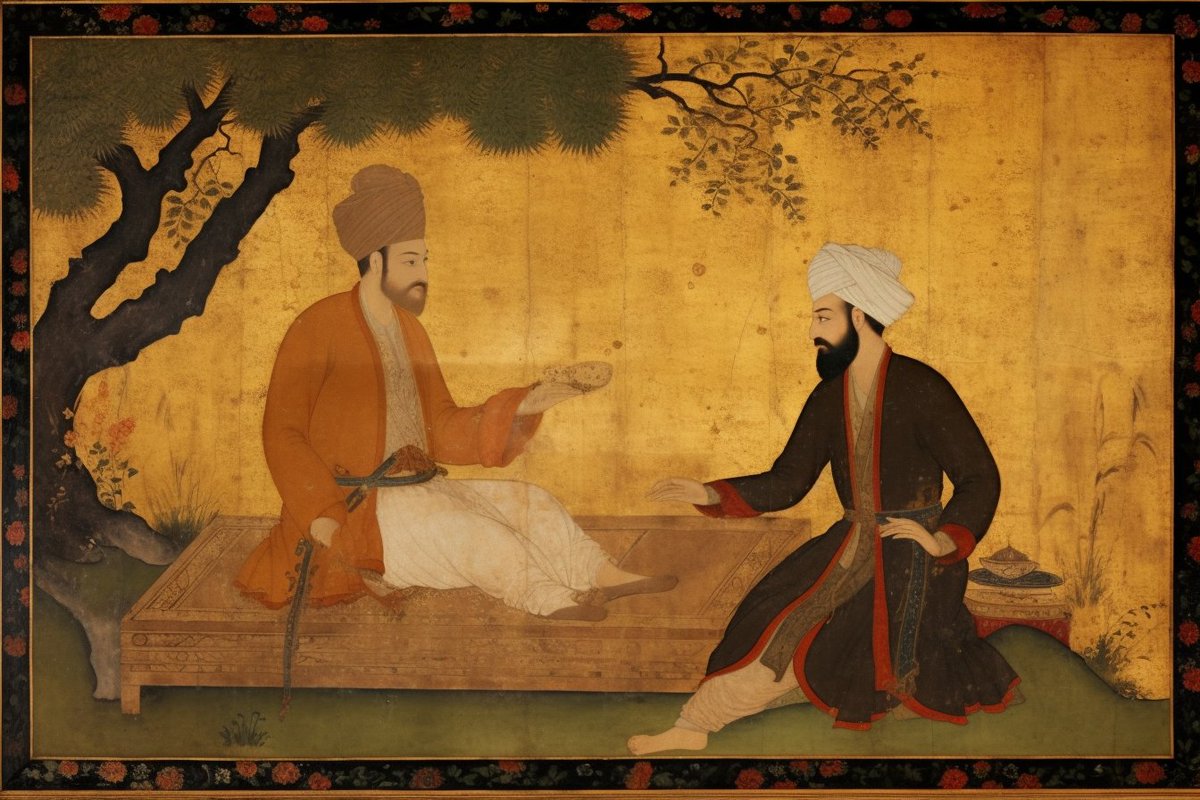 "Ever ponder about why you pray?"
asked a Sufi Mystic.

The emperor, a man of power, was proud of his piety. 

He replied "I pray, fast, and donate generously. Surely, God must hold me in favor."

The Sufi asked, "Is it joy or obligation driving your actions?"

The emperor, taken