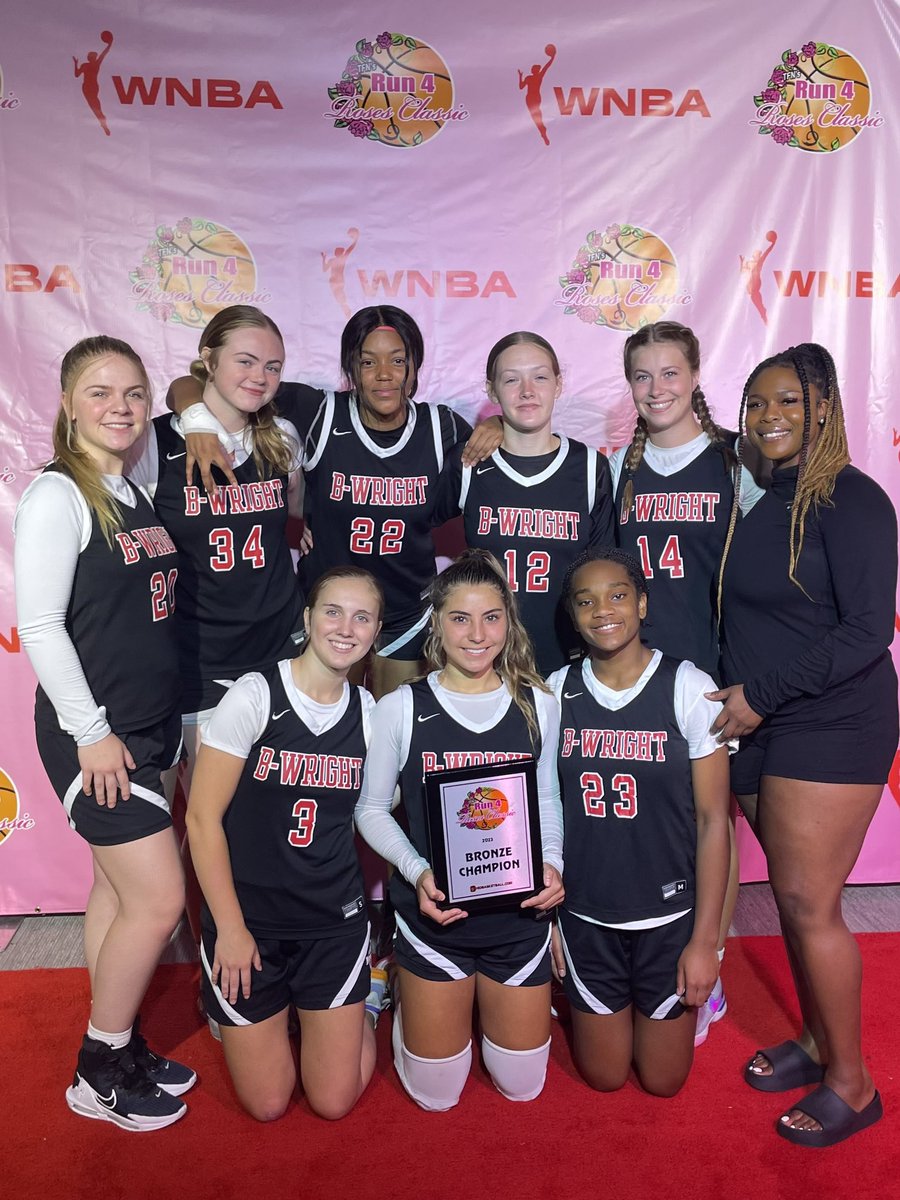 25 Red won a division championship today and we are so proud of our girls.  Every girl played with tenacity to pull off wins over 2 talented teams today.  @TbWbasketball1 is the program that has been instrumental for mentoring our girls to be better humans as well as players. https://t.co/VWdOPlUPK3