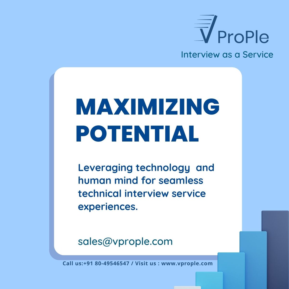 VProp1e's tweet image. &quot;Leveraging technology and human mind for seamless technical interview service experiences&quot;
Email : sales@vprople.com
Call us:+91 80-49546547 /
Visit us : vprople.com
#interviewasaservice #technicalinterviewasaservice #outsourcetechnicalinterview #techtalentassessment