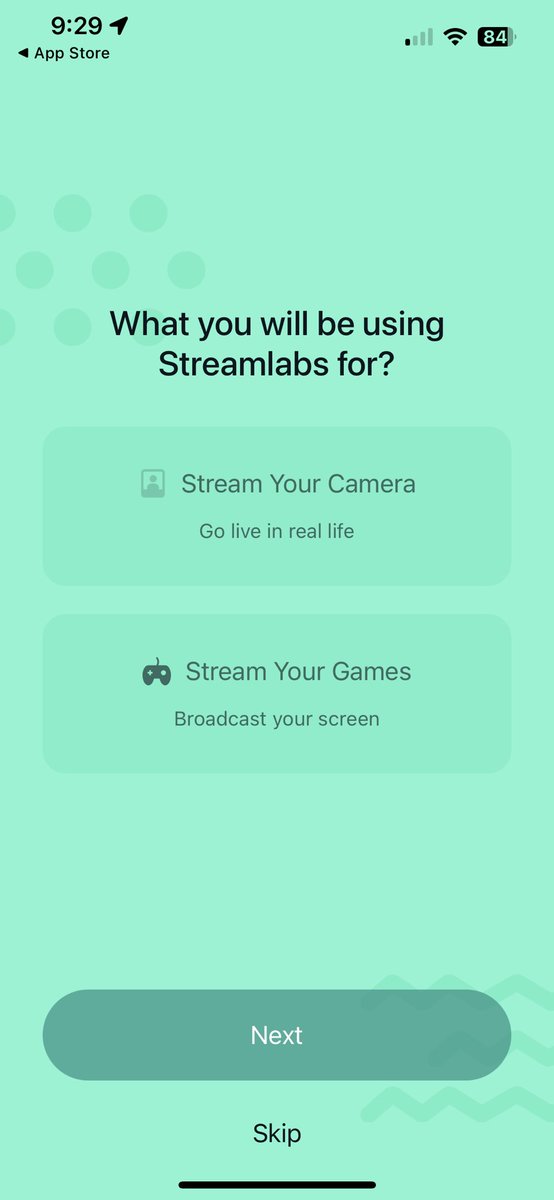 AngelaMaryBee's tweet photo. So I had @streamlabs on my phone to stream. I couldn’t figure out how to stream gameplay &amp; my camera at the same time. Turns out StreamLabs doesn’t have the option to do this from iOS! 🤨
1st Screenshot from iPhone, 2nd screenshot from roomies android. 
Now I know! Hit or miss😅 https://t.co/10zclomump