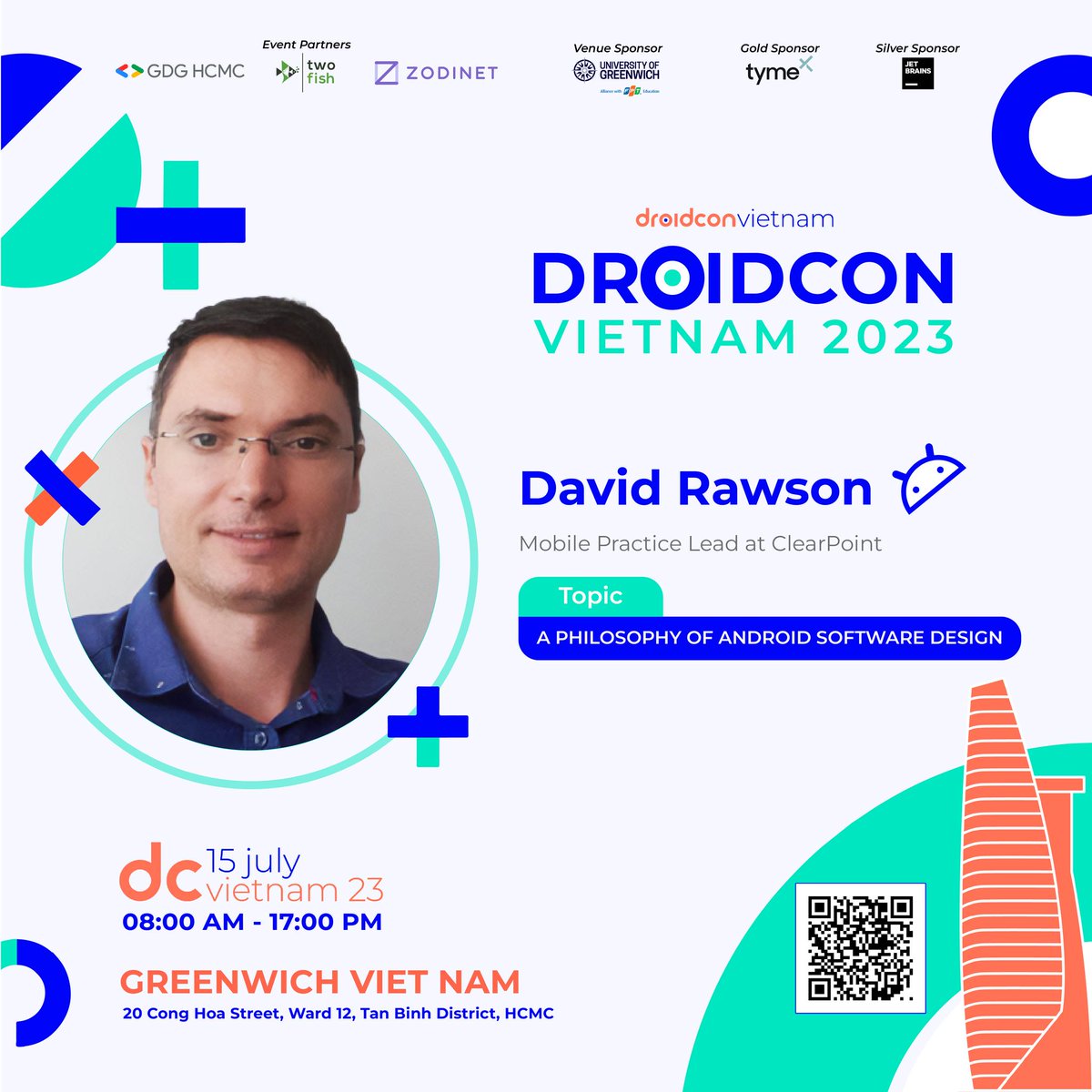 Excited to be speaking about one of my favorite books ever at <a href="/droidconVN/">Droidcon Vietnam</a>! The session is called "A Philosophy of Android Software Design" and it's how you can use <a href="/JohnOusterhout/">John Ousterhout</a>'s design principles in your day-to-day Android work, both for your own code and for teaching.
