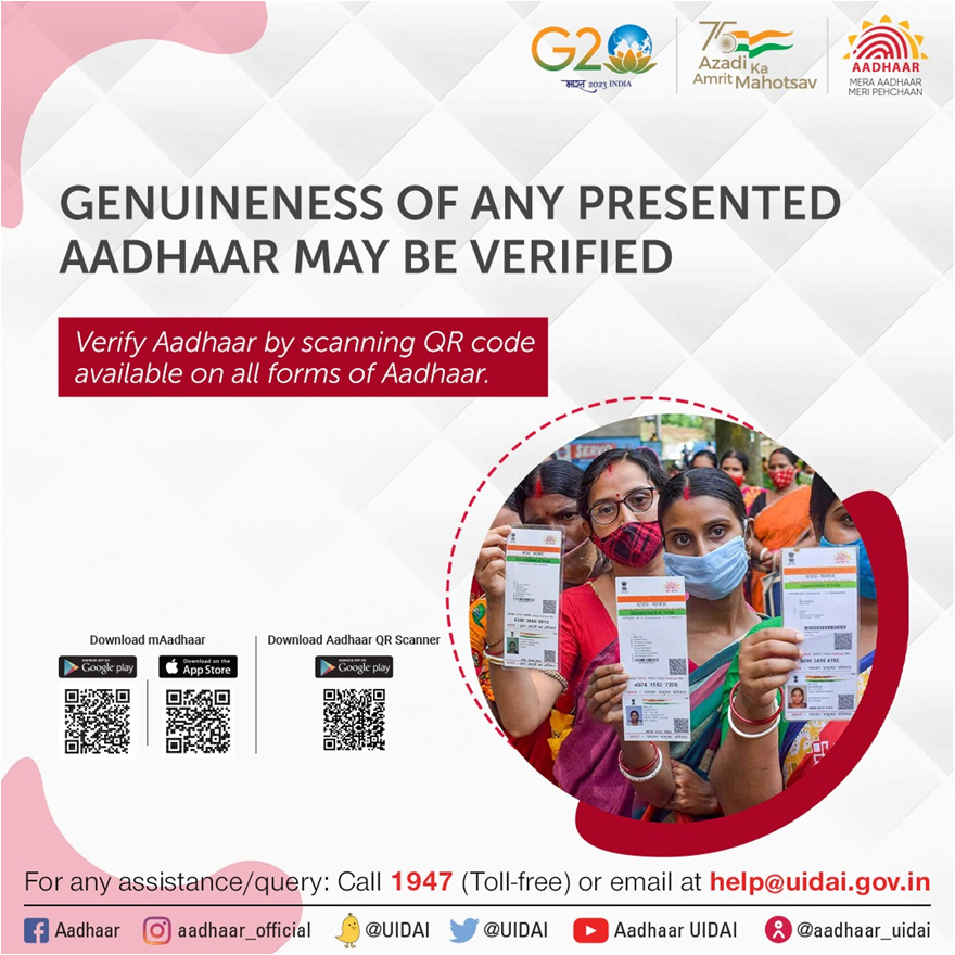 Aadhaar tweet media
