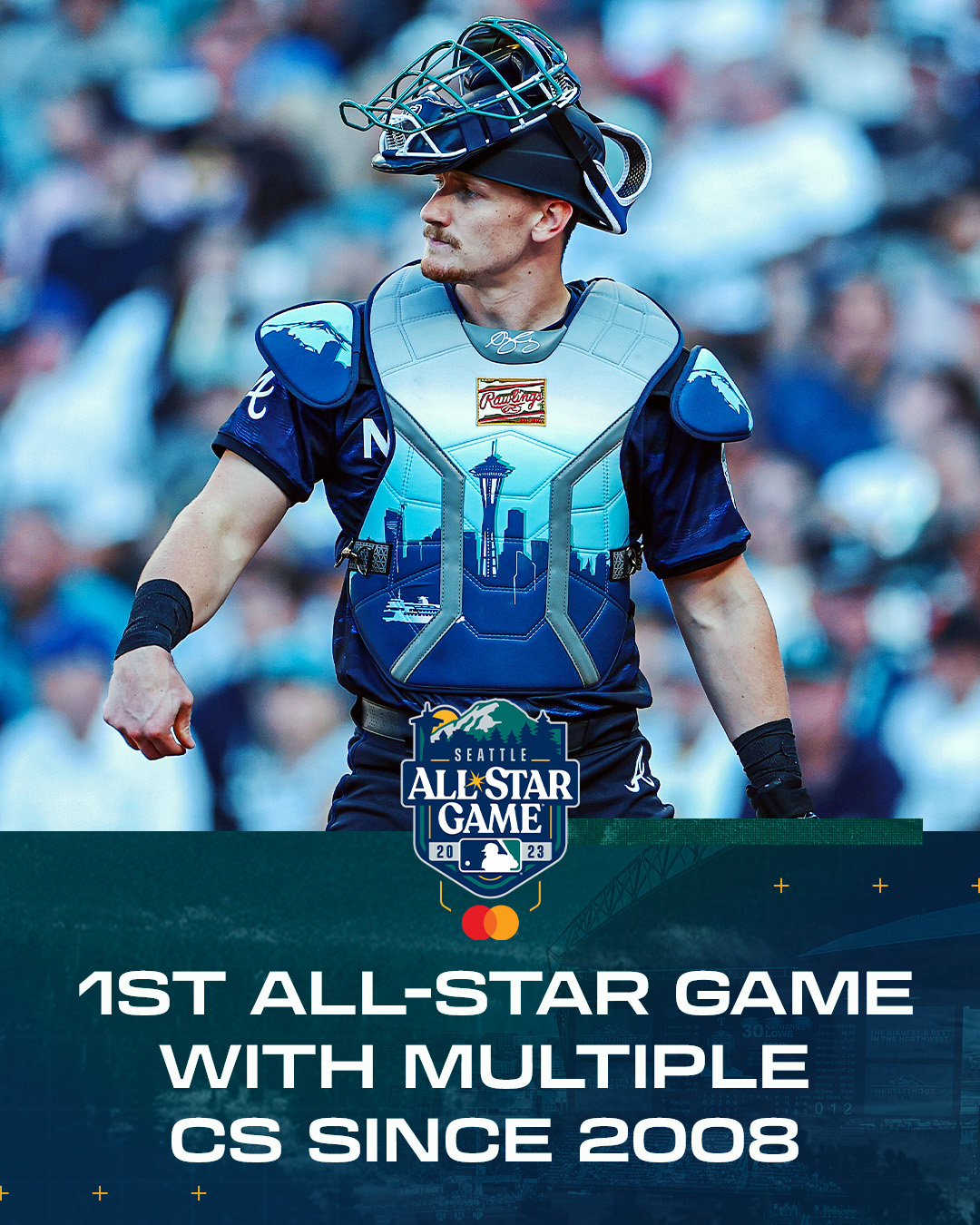 MLB Stats on X: It was a big night for catchers at the #AllStarGame.   / X