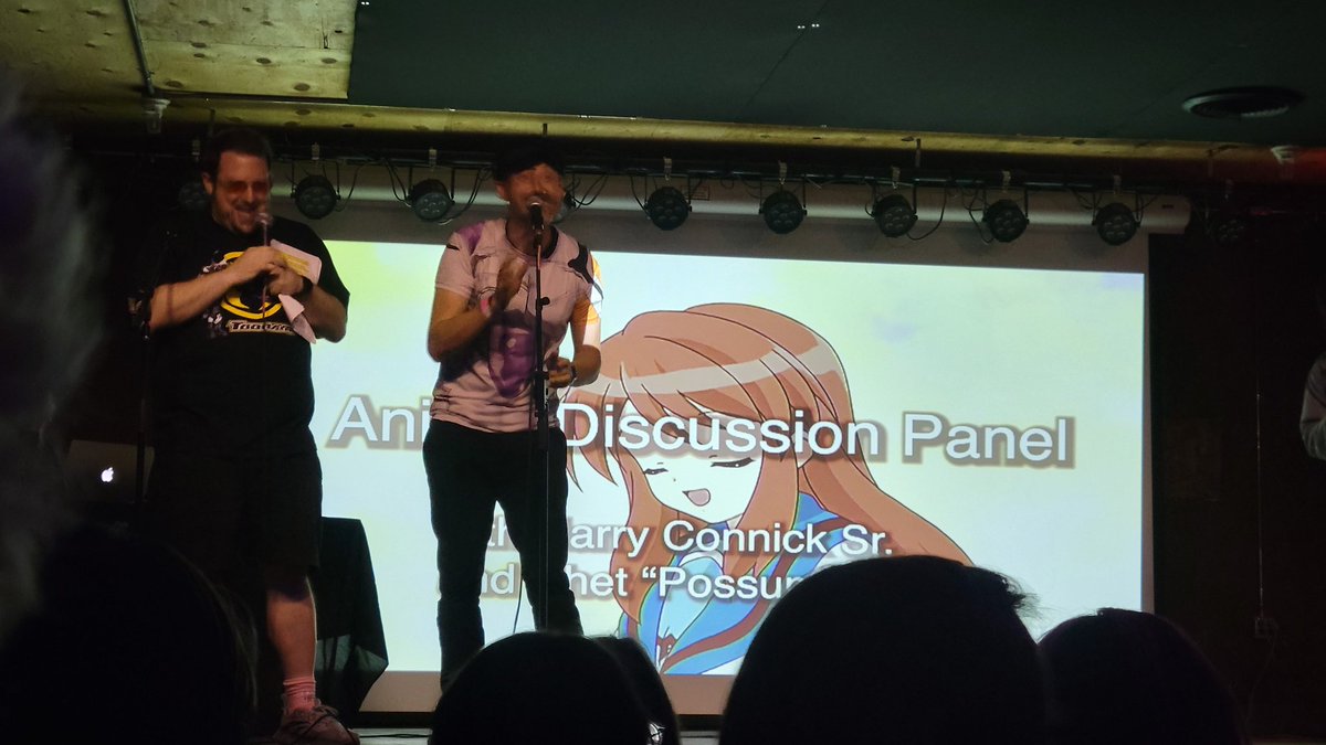 MagicalMachete's tweet photo. Got to meet @mega64 in person tonight. My desire to come back as a vengeful ghost once I die has subsided (for now). I love these men too much tbh. Oops. https://t.co/wAeiDST3bp