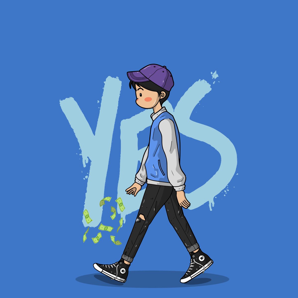 MarkDaMonte's tweet image. I'm walking alone.