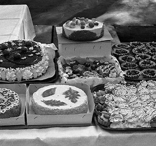 Осенняя ярмарка общепита на Дзержинке. Город Фрунзе,  1979 год.