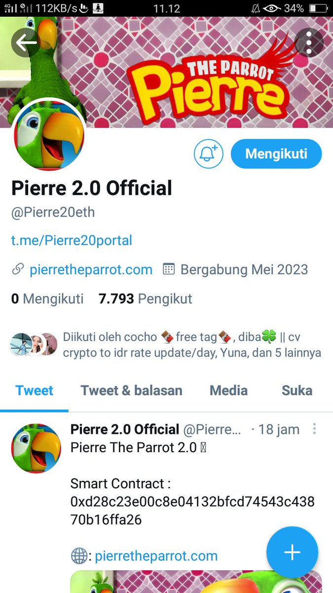 EndriSuryawan's tweet photo. @Bang_Garr @Pierre20eth Done bang garr, bismillah win https://t.co/AUQvveffUS