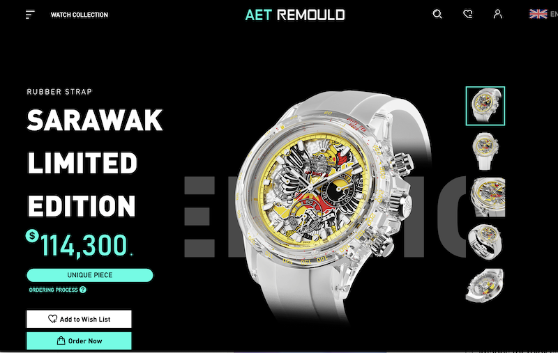 Sarawak featured on Aet Remould's Rolex Cosmograph Daytona watch, retailing at RM531,500
https://t.co/SM5Nt6xiPB https://t.co/UZtw7Vc5Yd