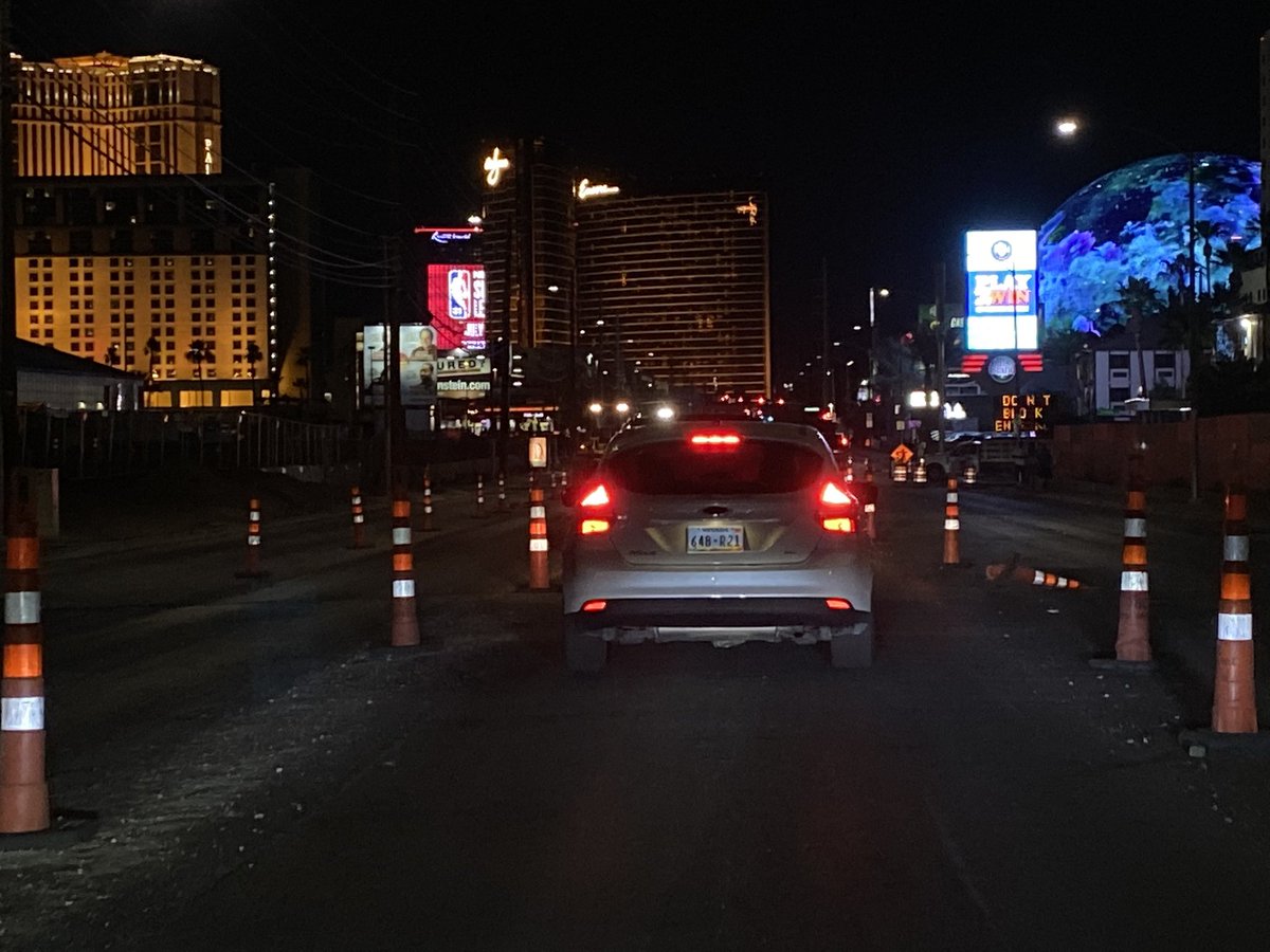 VitalVegas's tweet image. Shout-out to the brain trust who believed F1 was worth a year of road rage for hundreds of thousands of people.