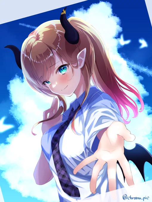#作品をみてくださいあわよくばフォローしてください祭  ホロライブFAいっぱい描いてます! ちょこ先生大好き絵描き