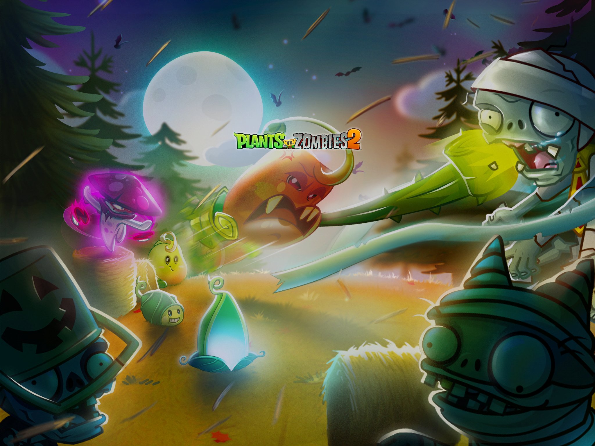 Plants vs zombies 2 oficial fans