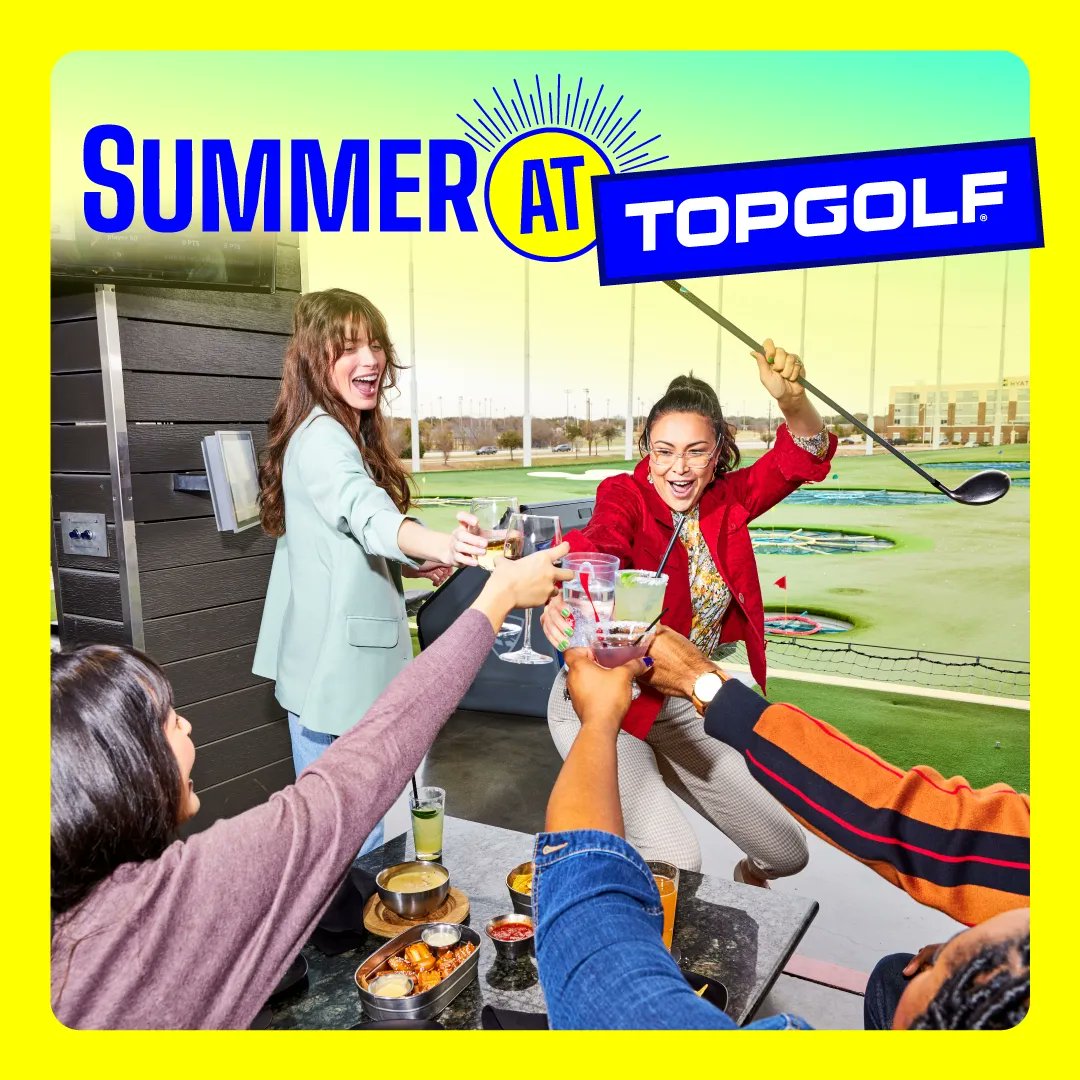 TopgolfMty's tweet photo. Unos drinks 🥂 una pool party 🎱 una bahía con vista a la montaña 🌄 o una carnita asada 🥩 ¿qué se te antoja? TODO en un mismo lugar, vive la experiencia de #Summer ☀ at Topgolf ⛳

Recuerda que puedes reservar aquí: https://t.co/MRY4Kn474X o llegar directo 😎

#Topgolfmty https://t.co/HwNfQjchw4