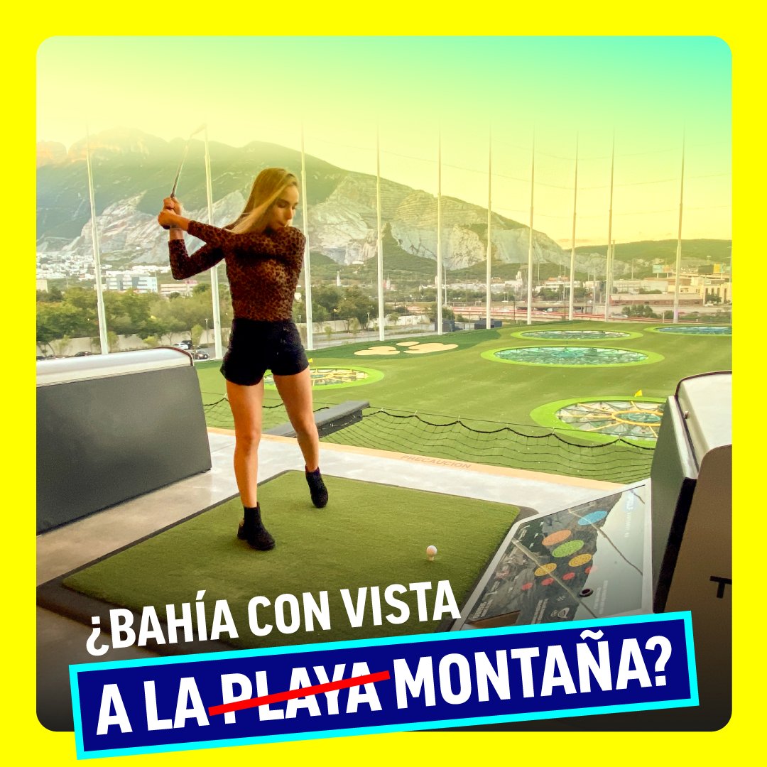 TopgolfMty's tweet photo. Unos drinks 🥂 una pool party 🎱 una bahía con vista a la montaña 🌄 o una carnita asada 🥩 ¿qué se te antoja? TODO en un mismo lugar, vive la experiencia de #Summer ☀ at Topgolf ⛳

Recuerda que puedes reservar aquí: https://t.co/MRY4Kn474X o llegar directo 😎

#Topgolfmty https://t.co/HwNfQjchw4
