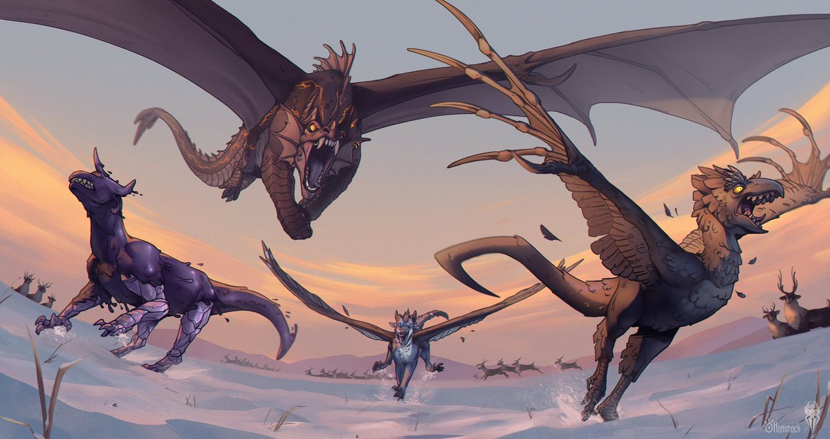 Collab YCH with OriadaRid
 For Aetherios, Raironu, Prairie_Goblins, Amos