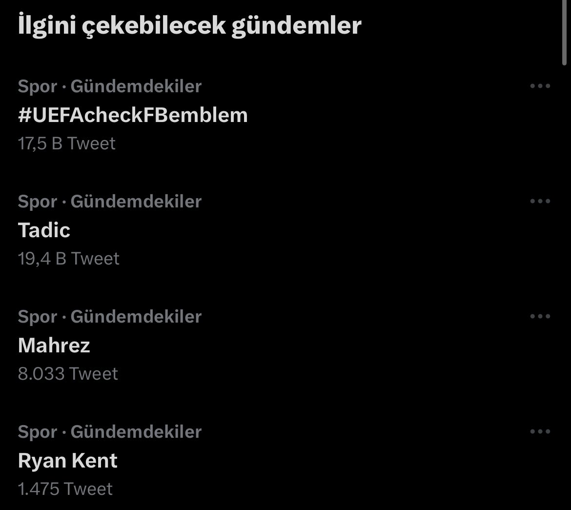 #UEFACheckFBemblem etiketi Türkiye gündeminde 1. sırada şimdi daha çok yazıp yazdırarak Dünya gündemine sokuyoruz! 

✍🏻YAZ YAZDIR!