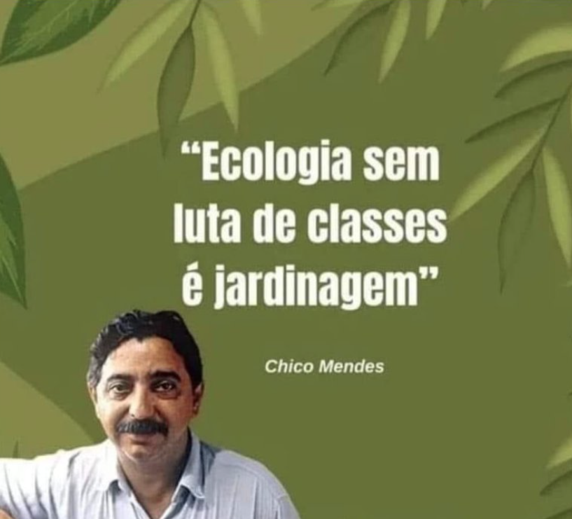 'Os ecologistas são marxistas reciclados.'
Facundo Cabral
#MudançasClimáticas #aquecimentoglobal #ambientalismo #ChicoMendes #LutaDeClasses #globalismo #PegadaDeCarbono #CréditoDeCarbono