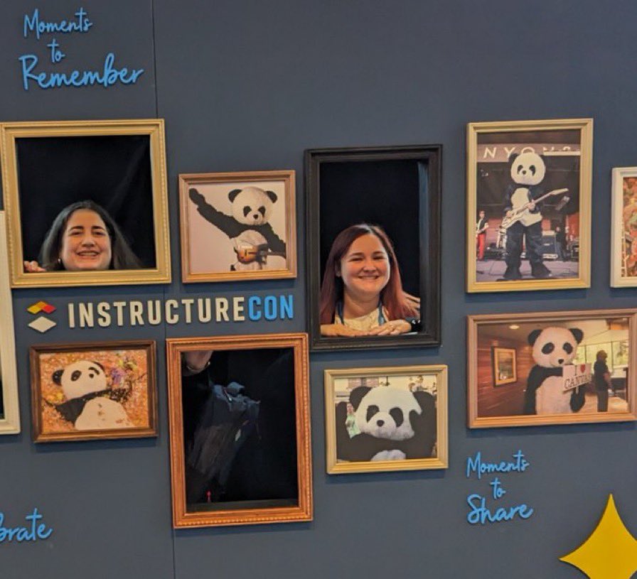 Favorite educational moment: Getting to travel and attend InstructureCON 2023! #instsweetsuite