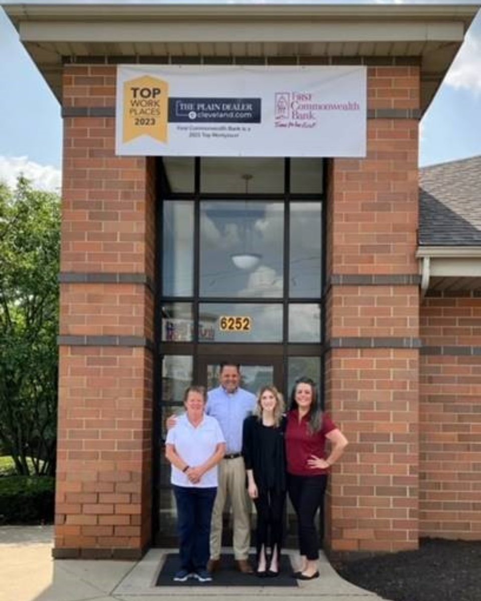 We recently celebrated our recognition as a Cleveland Plain Dealer Top Workplace in Northern Ohio with our Belden Village, Oakwood Square, Louisville and North Plaza offices. Thanks to our teams for making us #Proud2bFCB