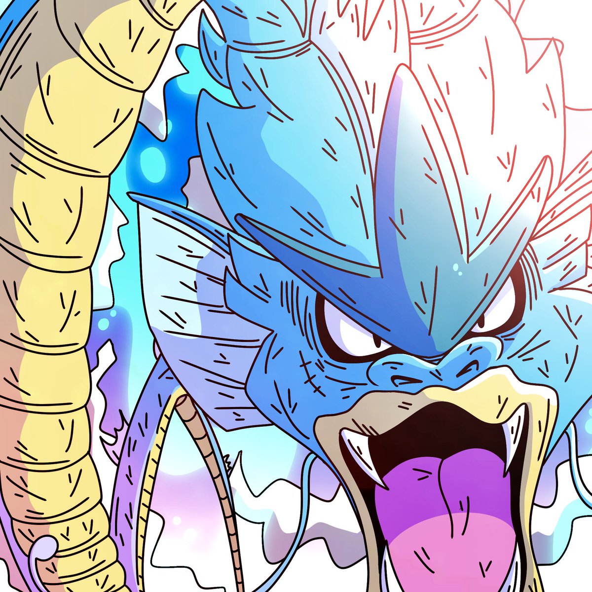 Good Evening!💙
I’m working a lot to get better with my skills, and alternative artworks of pokémon are making me enjoy this work as it should be! 😁

Here’s my #Gyarados, I have also some other works, #NFTCommunity would you like to have them listed? 

Lemme know here 👇🏽