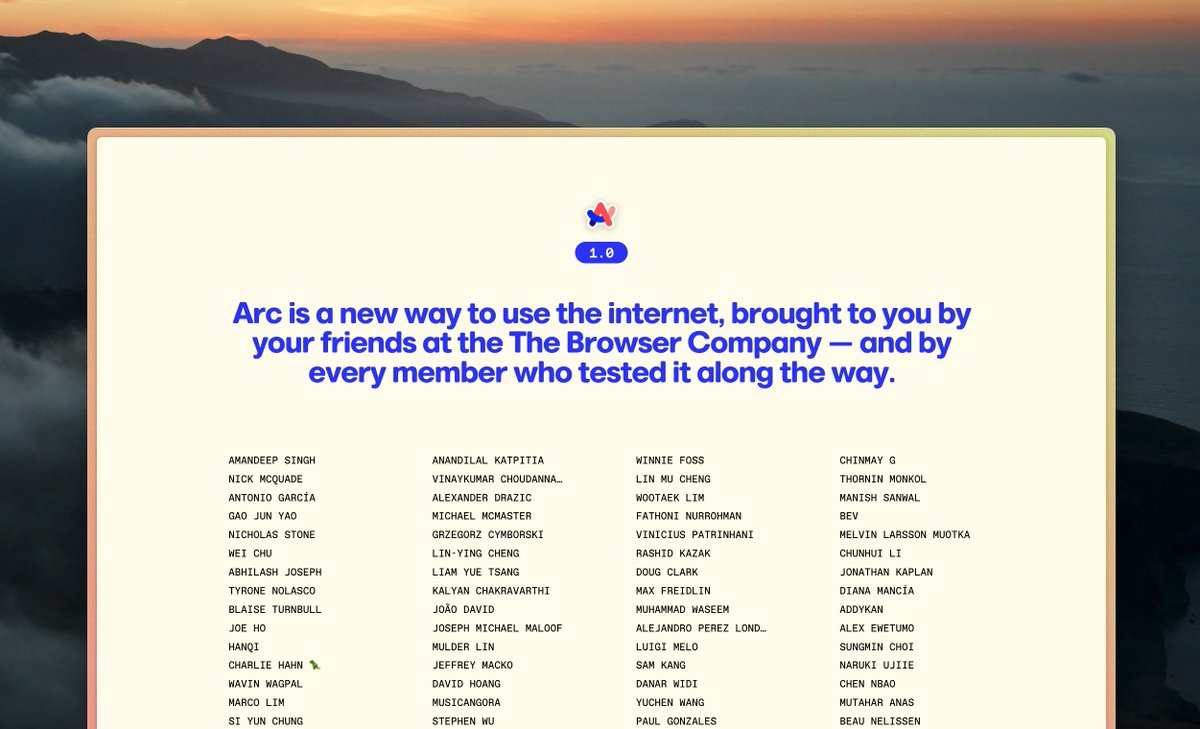 The Browser Company tweet media
