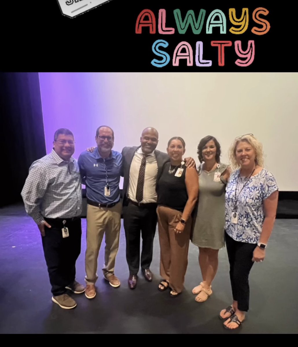What an inspiring morning with Dr. Manny Scott.  #nisdengage