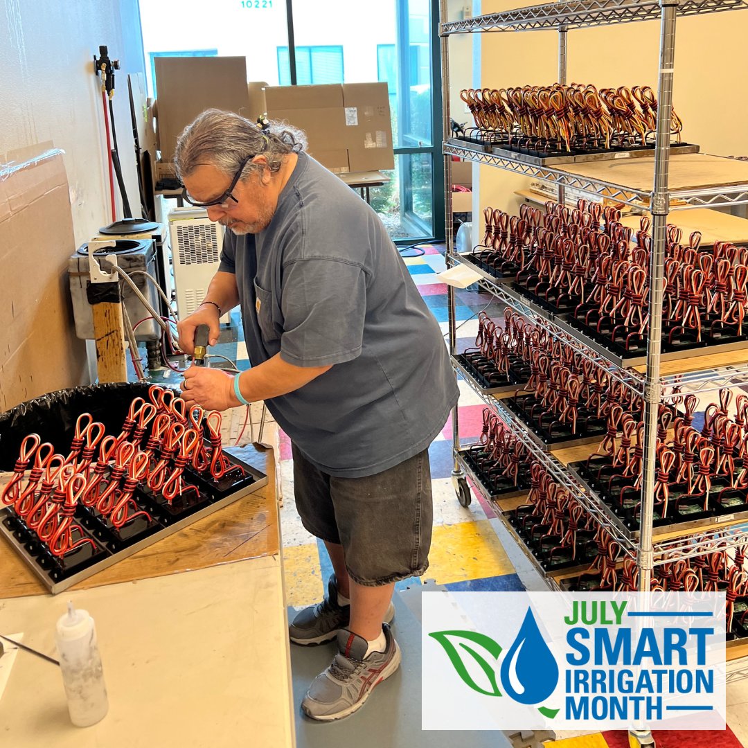HydroPoint's tweet photo. Hard work doing what we do best!πͺπ§
#hydropoint #smartwatermanagement #irrigation #smartirrigation #iashow #2023iashow #smartirrigationmonth #sanantonio https://t.co/naUmlRVHJA