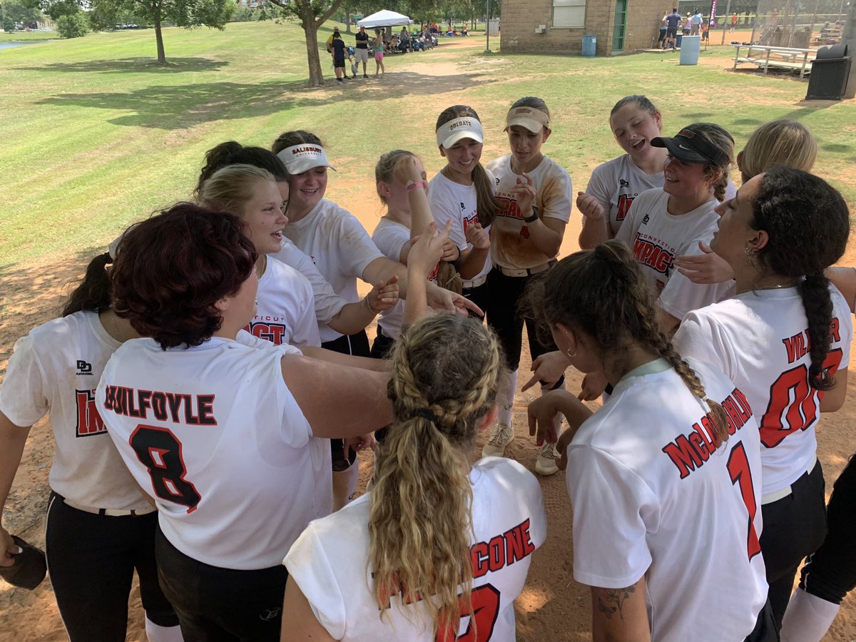 CT Impact 18u premier (@ctimpact18u_p) on Twitter photo Gm 2 win! 10-0 another great game in the circle this time by <a href="/annagedacht2023/">Anna Gedacht</a> 0 runs,3 hits, 0 walks. The bats woke up this game <a href="/cvillar_2023/">Chelsea Villar</a> <a href="/nicolespinell1/">Nicole Spinelli</a> <a href="/SydneyA_2023/">Sydney Adolfson</a> led the way with multiple hits and a solo bomb by <a href="/BrookePopella/">Brooke Popella</a>! Won our bracket! #makeaimpact Gm 2 win! 10-0 another great game in the circle this time by <a href="/annagedacht2023/">Anna Gedacht</a> 0 runs,3 hits, 0 walks. The bats woke up this game <a href="/cvillar_2023/">Chelsea Villar</a> <a href="/nicolespinell1/">Nicole Spinelli</a> <a href="/SydneyA_2023/">Sydney Adolfson</a> led the way with multiple hits and a solo bomb by <a href="/BrookePopella/">Brooke Popella</a>! Won our bracket! #makeaimpact