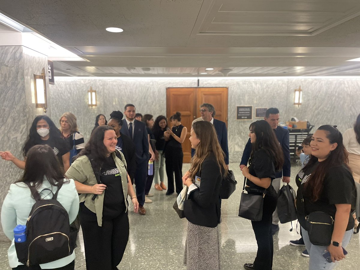 The all-amazing @The_MFN members heading up to the EPW Senate hearing on locomotives &amp; rail pollution!!

#ZeroMustMeanZero