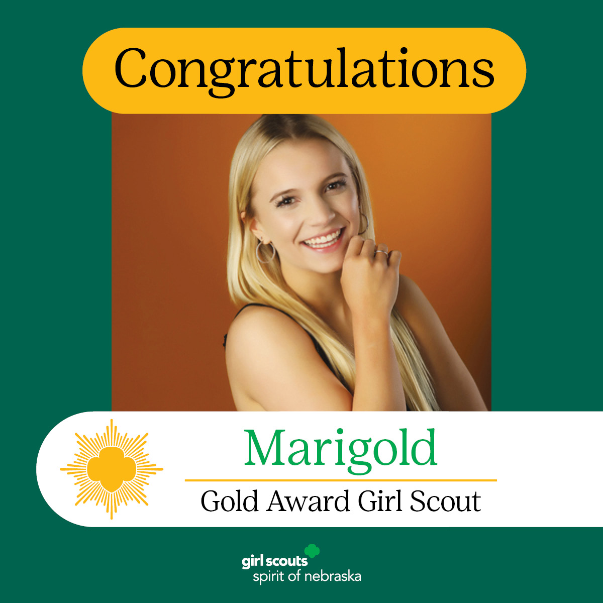 Congratulations to the 2023 Gold Award Girl Scouts! 💚Meet Marigold! She created an organ donation patch program with Live on Nebraska, hosted awareness activities, and registered fellow students as organ donors.
Read more about her project: bit.ly/3ruB8H3