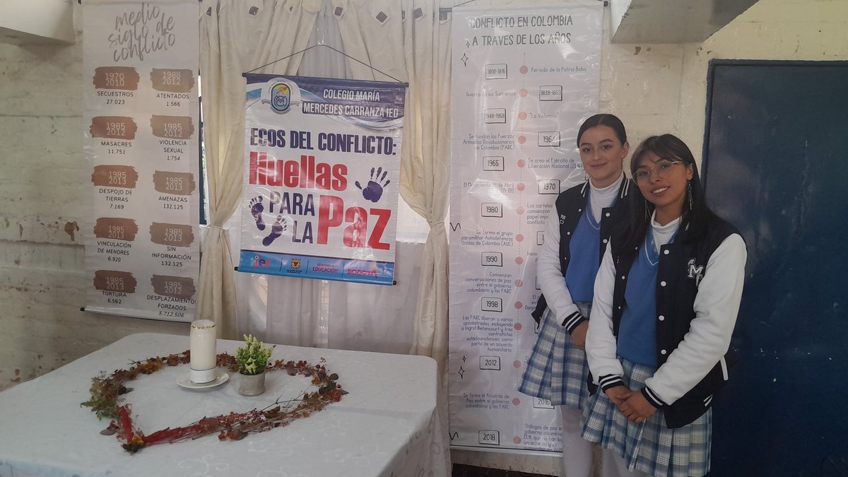 TamaraPaolAH's tweet image. Hoy desde el colegio Confederación Brisas del Diamante y en el marco del #EncuentroJER2023 estuvimos reconociendo 6 iniciativas de Justicia Escolar Restaurativa en CiudadBolívar. Gran trabajo de esta comunidad educativa.#RedesPaz @Deidamiapiensa @Educacionbogota